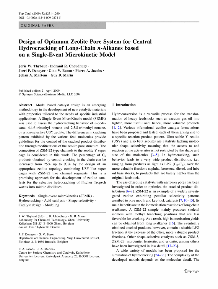 Abstract for a lab report