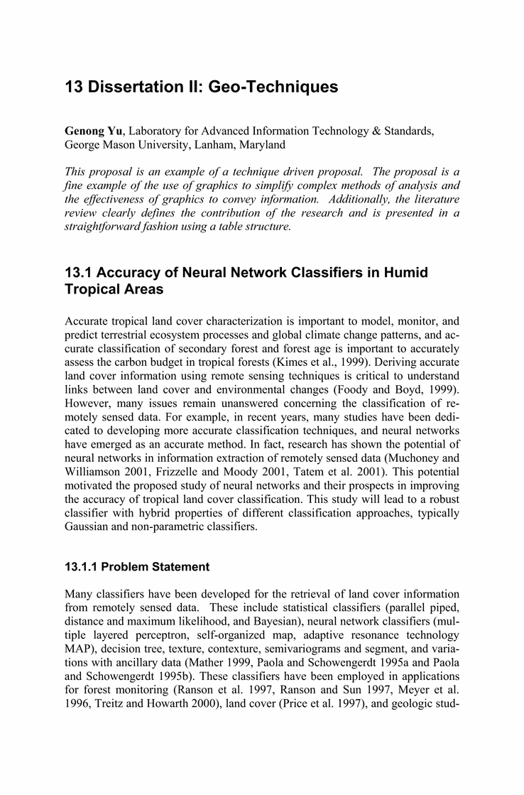 Dissertation research design