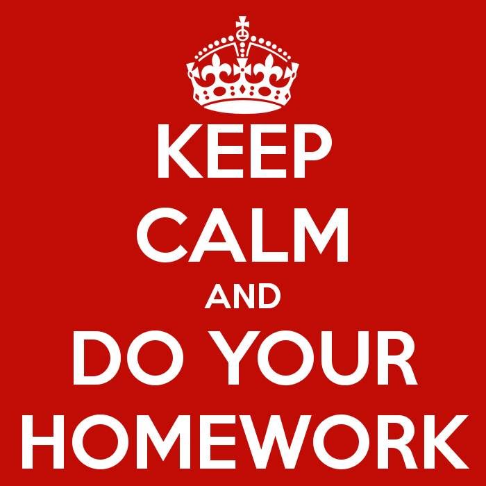 Do your homework online