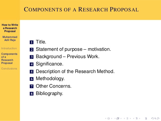 Minor thesis students must write a proposal early in their candidature.