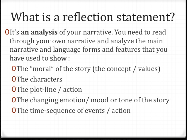 Write statement